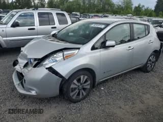 ✅ 2013 Nissan LEAF SL • VIN: 1N4AZ0CP1DC408021 • Lot: 58260915. Listed on Copart with 111,310 mi. Free auction sales archive from the USA and detailed vehicle history report at DreamBid. Image 1.