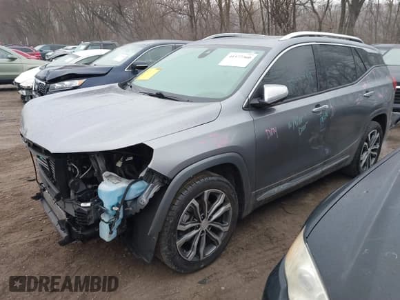 ✅ 2020 GMC Terrain Denali • VIN: 3GKALSEX2LL112520 • Lot: 41577360. Listed on IAAI with 94,597 mi. Free auction sales archive from the USA and detailed vehicle history report at DreamBid. Image 2.