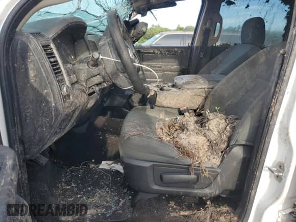 2013 Ram 1500 Express z VIN 1C6RR6KT1DS722537, wystawiony jako Copart lot #81500105 z przebiegiem Nie podano mil oraz Szkoda całkowita • Salvage title. Historia ofert i sprzedaży dostępna na DreamBid. Obrazek 7.