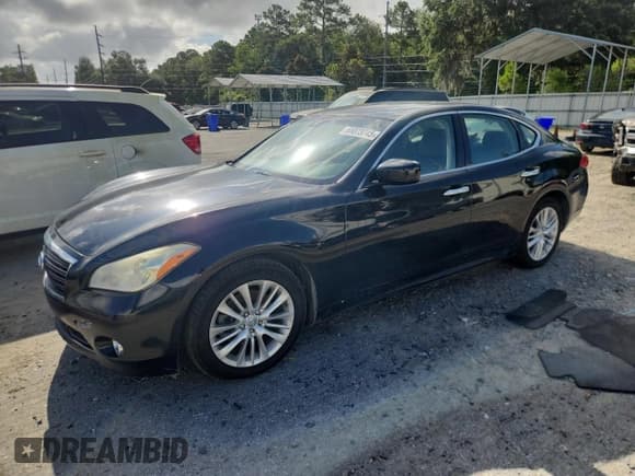 ✅ 2011 Infiniti M • VIN: JN1AY1APXBM520168 • Лот: 65073745. Опубликован ранее на Copart с пробегом 127 969 миль. Бесплатный доступ к архиву аукционных продаж из США и подробный отчёт об истории автомобиля на DreamBid. Изображение 1.