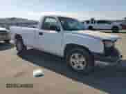 2003 Chevrolet Silverado 1500 with VIN 1GCEC14V03Z105274, listed as a Copart auction lot 70592284 with 145,652 mi miles and Salvage title. Bid and sale history available at DreamBid. Image 4.