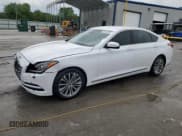 ✅ 2017 Genesis G80 3.8L • VIN: KMHGN4JE8HU176487 • Лот: 58164225. Опубликован ранее на Copart с пробегом 47 052 миль. Бесплатный доступ к архиву аукционных продаж из США и подробный отчёт об истории автомобиля на DreamBid. Изображение 1.