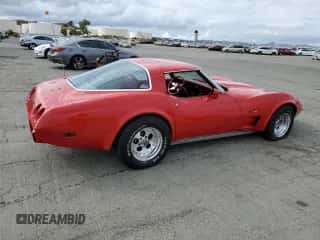 1978 Chevrolet Corvette с VIN 1Z8748S417840, выставлен на аукционе Copart как лот 81970545 с пробегом 81 503 миль миль и Списание • Salvage title. История ставок и продаж доступна на DreamBid. Изображение 3.