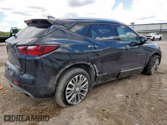 2019 Chevrolet Blazer Premier with VIN 3GNKBFRS8KS589991, listed as a Copart auction lot 62312765 with 91,994 mi miles and Clean title. Bid and sale history available at DreamBid. Image 3.