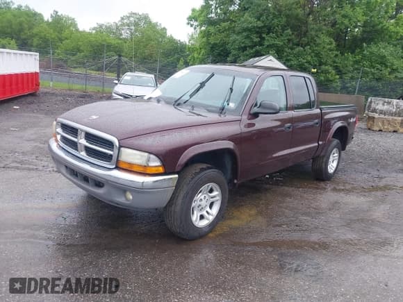 ✅ 2004 Dodge Dakota SLT • VIN: 1D7HG48N04S718220 • Lot: 42258803. Wystawiony na IAAI z przebiegiem 250 757 mil. Bezpłatny archiwum sprzedaży aukcyjnych z USA i szczegółowy raport historii pojazdu na DreamBid. Zdjęcie 2.