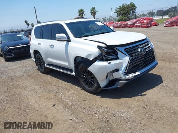 ✅ 2020 Lexus GX 460 Premium • VIN: JTJAM7BX3L5264975 • Lot: 42393395. Listed on IAAI with 49,864 mi. Free auction sales archive from the USA and detailed vehicle history report at DreamBid. Image 1.