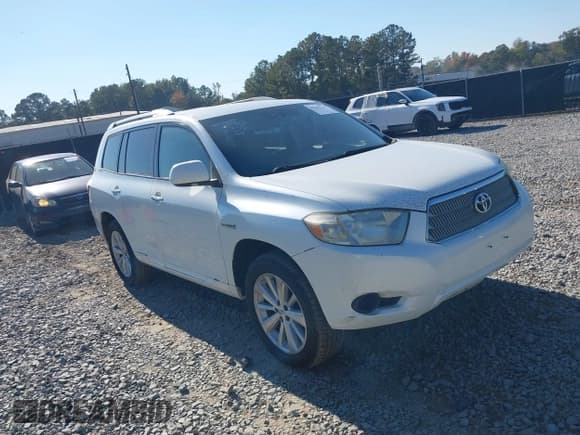 ✅ 2008 Toyota Highlander • VIN: JTEEW41A082019582 • Lot: 43549234. Listed on IAAI with 263,233 mi. Free auction sales archive from the USA and detailed vehicle history report at DreamBid. Image 1.