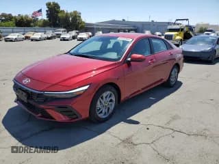 ✅ 2025 Hyundai Elantra Blue • VIN: KMHLM4DJ4SU129717 • Lot: 63066885. Listed on Copart with 10,901 mi. Free auction sales archive from the USA and detailed vehicle history report at DreamBid. Image 1.