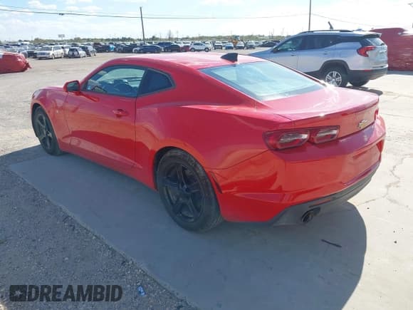 ✅ 2023 Chevrolet Camaro 1LT • VIN: 1G1FB1RS9P0129369 • Lot: 43281405. Listed on IAAI with 44,832 mi. Free auction sales archive from the USA and detailed vehicle history report at DreamBid. Image 3.