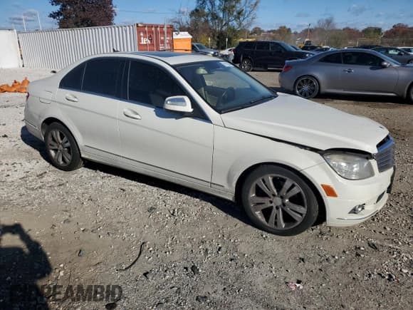 ✅ 2009 Mercedes-Benz C 300 Sport • VIN: WDDGF81XX9F276788 • Lot: 91012945. Listed on Copart with 177,779 mi. Free auction sales archive from the USA and detailed vehicle history report at DreamBid. Image 4.