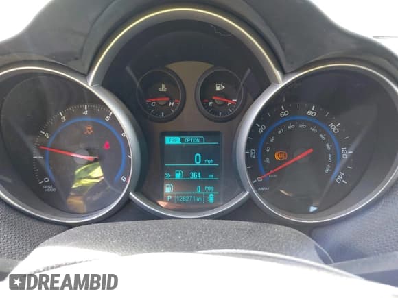 ✅ 2015 Chevrolet Cruze LT • VIN: 1G1PE5SB5F7258227 • Lot: 43460827. Listed on IAAI with 128,271 mi. Free auction sales archive from the USA and detailed vehicle history report at DreamBid. Image 7.