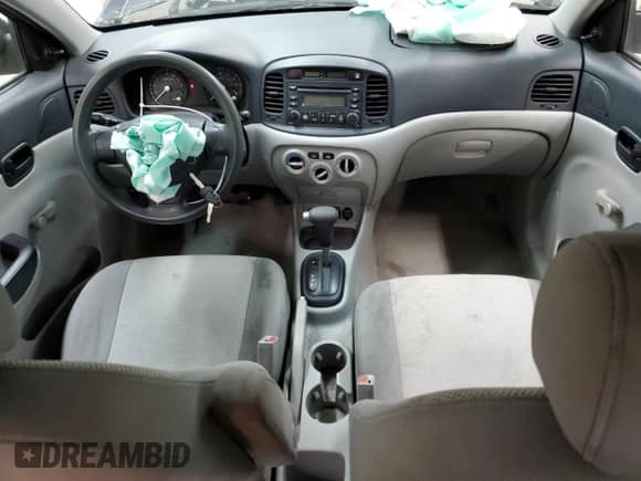 2007 Hyundai Accent GLS with VIN KMHCN46CX7U089517, listed as a Copart auction lot 78085154 with 193,369 mi miles and Salvage title. Bid and sale history available at DreamBid. Image 8.