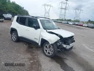 ✅ 2022 Jeep Renegade Limited • VIN: ZACNJDD12NPN61165 • Лот: 42652351. Опубликован ранее на IAAI с пробегом 20 990 миль. Бесплатный доступ к архиву аукционных продаж из США и подробный отчёт об истории автомобиля на DreamBid. Изображение 1.