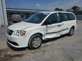 2013 Dodge Grand Caravan American Value with VIN 2C4RDGBG1DR541763, listed as a Copart auction lot 80892985 with 49,111 mi miles and Salvage title. Bid and sale history available at DreamBid. Image 1.