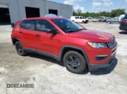 ✅ 2021 Jeep Compass Sport • VIN: 3C4NJCABXMT508313 • Lot: 61263855. Listed on Copart with 94,106 mi. Free auction sales archive from the USA and detailed vehicle history report at DreamBid. Image 4.