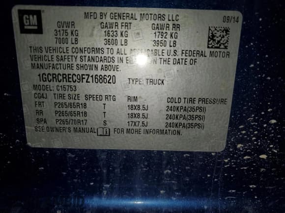 ✅ 2015 Chevrolet Silverado 1500 LT • VIN: 1GCRCREC9FZ168620 • Лот: 79283344. Опубликован ранее на Copart с пробегом 93 551 миль. Бесплатный доступ к архиву аукционных продаж из США и подробный отчёт об истории автомобиля на DreamBid. Изображение 14.