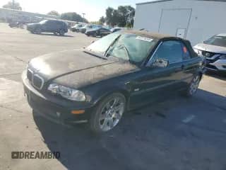 2003 BMW 3 Series 325Ci с VIN WBABS33483PG89509, выставлен на аукционе Copart как лот 67314245 с пробегом 197 650 миль миль и Чистый • Clean title. История ставок и продаж доступна на DreamBid. Изображение 1.