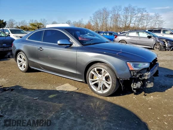 ✅ 2015 Audi S5 Premium Plus • VIN: WAUCGAFR8FA014569 • Lot: 94965725. Listed on Copart with 153,611 mi. Free auction sales archive from the USA and detailed vehicle history report at DreamBid. Image 4.