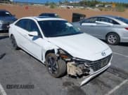 ✅ 2023 Hyundai Elantra Limited • VIN: KMHLN4AJ1PU050871 • Lot: 43170095. Listed on IAAI with 57,067 mi. Free auction sales archive from the USA and detailed vehicle history report at DreamBid. Image 1.