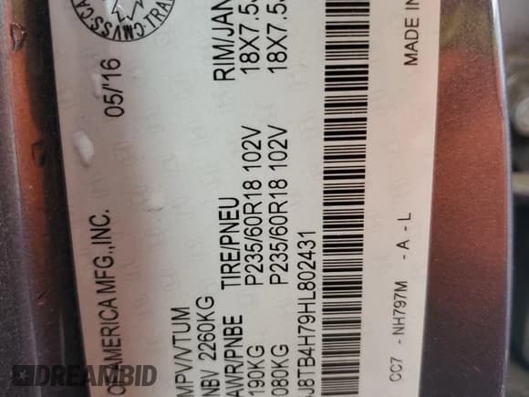 ✅ 2017 Acura RDX Advance • VIN: 5J8TB4H79HL802431 • Lot: 70941065. Wystawiony na Copart z przebiegiem 191 473 mil. Bezpłatny archiwum sprzedaży aukcyjnych z USA i szczegółowy raport historii pojazdu na DreamBid. Zdjęcie 12.