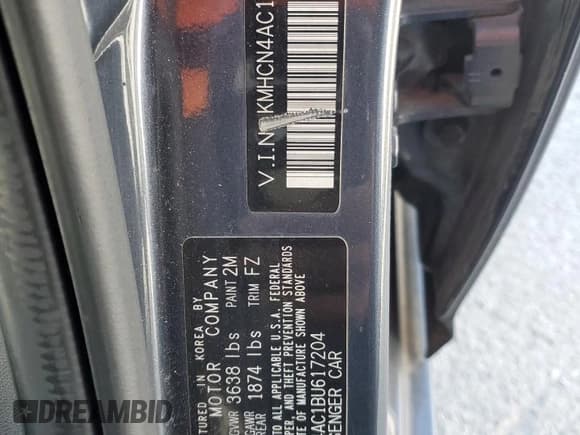 ✅ 2011 Hyundai Accent GLS • VIN: KMHCN4AC1BU617204 • Лот: 83653144. Опубликован ранее на Copart с пробегом Не указан. Бесплатный доступ к архиву аукционных продаж из США и подробный отчёт об истории автомобиля на DreamBid. Изображение 12.