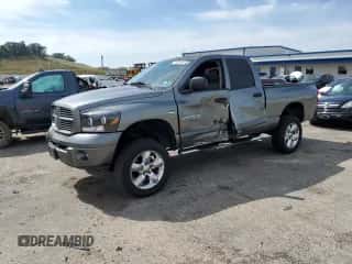 2007 Dodge 1500 SLT с VIN 1D7HU18297J554876, выставлен на аукционе Copart как лот 70978624 с пробегом 137 657 миль миль и Списание • Salvage title. История ставок и продаж доступна на DreamBid. Изображение 1.