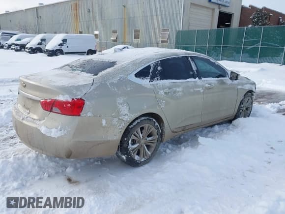 ✅ 2015 Chevrolet Impala LT • VIN: 2G1125S30F9143881 • Lot: 43811491. Listed on IAAI with 183,219 mi. Free auction sales archive from the USA and detailed vehicle history report at DreamBid. Image 4.