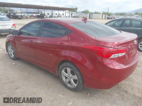 ✅ 2011 Hyundai Elantra GLS • VIN: KMHDH4AE0BU151536 • Lot: 43505113. Listed on IAAI with 119,113 mi. Free auction sales archive from the USA and detailed vehicle history report at DreamBid. Image 3.