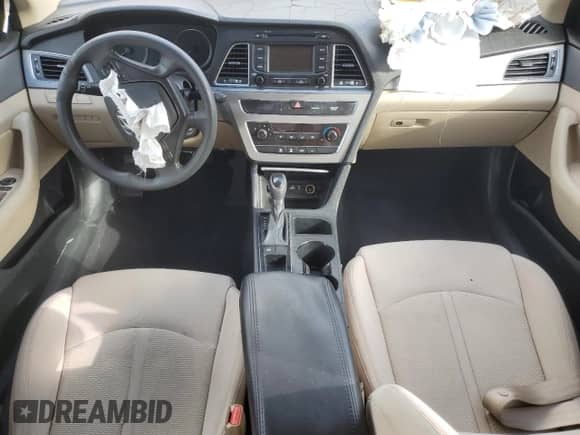 2015 Hyundai Sonata SE with VIN 5NPE24AFXFH206559, listed as a Copart auction lot 84987255 with Not provided miles and Non repairable. Bid and sale history available at DreamBid. Image 8.