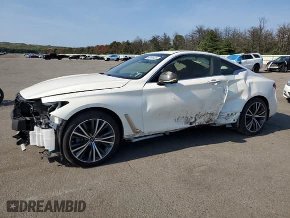 ✅ 2021 Infiniti Q60 Luxe • VIN: JN1EV7KL3MM470046 • Лот: 66164425. Опубликован ранее на Copart с пробегом 36 378 миль. Бесплатный доступ к архиву аукционных продаж из США и подробный отчёт об истории автомобиля на DreamBid. Изображение 1.