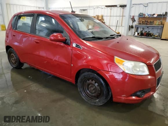 ✅ 2009 Chevrolet Aveo 1LT • VIN: KL1TD66E19B311906 • Lot: 58667965. Wystawiony na Copart z przebiegiem 108 441 mil. Bezpłatny archiwum sprzedaży aukcyjnych z USA i szczegółowy raport historii pojazdu na DreamBid. Zdjęcie 4.