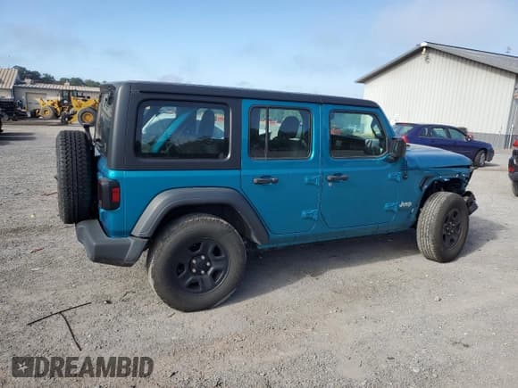✅ 2020 Jeep Wrangler Unlimited Sport • VIN: 1C4HJXDN6LW260127 • Lot: 85310205. Wystawiony na Copart z przebiegiem 81 553 mil. Bezpłatny archiwum sprzedaży aukcyjnych z USA i szczegółowy raport historii pojazdu na DreamBid. Zdjęcie 3.