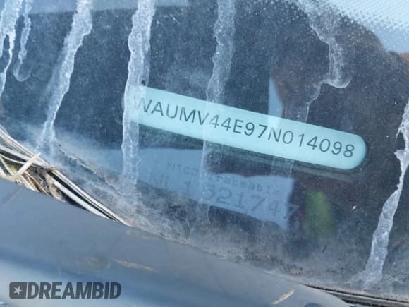 ✅ 2007 Audi A8 4.2L • VIN: WAUMV44E97N014098 • Lot: 43505837. Wystawiony na IAAI z przebiegiem Nie podano. Bezpłatny archiwum sprzedaży aukcyjnych z USA i szczegółowy raport historii pojazdu na DreamBid. Zdjęcie 9.