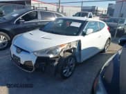 ✅ 2016 Hyundai Veloster • VIN: KMHTC6AD8GU280399 • Lot: 43714803. Listed on IAAI with 97,304 mi. Free auction sales archive from the USA and detailed vehicle history report at DreamBid. Image 2.