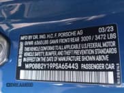 ✅ 2023 Porsche Taycan 4S • VIN: WP0BB2Y19PSA65443 • Лот: 42105240. Опубликован ранее на IAAI с пробегом 265 миль. Бесплатный доступ к архиву аукционных продаж из США и подробный отчёт об истории автомобиля на DreamBid. Изображение 9.