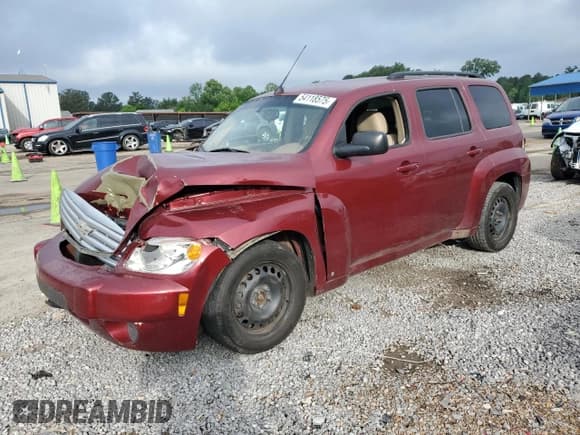 ✅ 2009 Chevrolet HHR LS • VIN: 3GNCA13B99S576163 • Lot: 54118575. Listed on Copart with 160,029 mi. Free auction sales archive from the USA and detailed vehicle history report at DreamBid. Image 1.