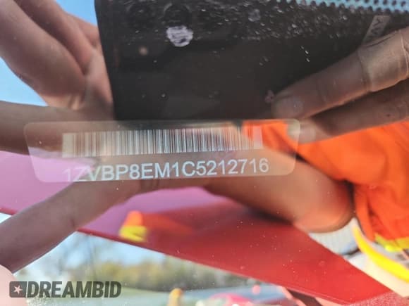 ✅ 2012 Ford Mustang Premium • VIN: 1ZVBP8EM1C5212716 • Lot: 89845355. Listed on Copart with 94,057 mi. Free auction sales archive from the USA and detailed vehicle history report at DreamBid. Image 12.