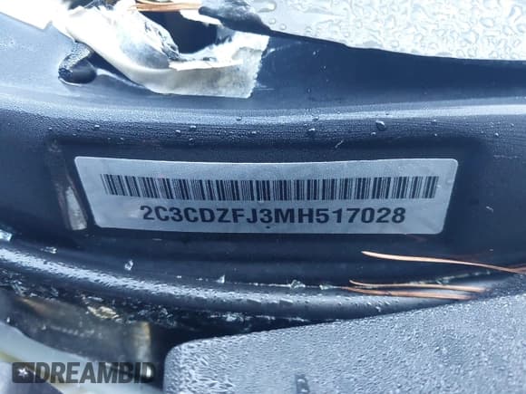 ✅ 2021 Dodge Challenger R/T Scat Pack Widebody • VIN: 2C3CDZFJ3MH517028 • Лот: 43366398. Опубликован ранее на IAAI с пробегом Не указан. Бесплатный доступ к архиву аукционных продаж из США и подробный отчёт об истории автомобиля на DreamBid. Изображение 9.