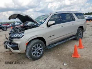 ✅ 2024 Chevrolet Suburban Z71 • VIN: 1GNSKDKD1RR167056 • Лот: 71081435. Опубликован ранее на Copart с пробегом 26 410 миль. Бесплатный доступ к архиву аукционных продаж из США и подробный отчёт об истории автомобиля на DreamBid. Изображение 1.