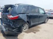 ✅ 2016 Toyota Sienna XLE • VIN: 5TDYK3DC5GS703586 • Lot: 42323587. Listed on IAAI with 127,640 mi. Free auction sales archive from the USA and detailed vehicle history report at DreamBid. Image 4.