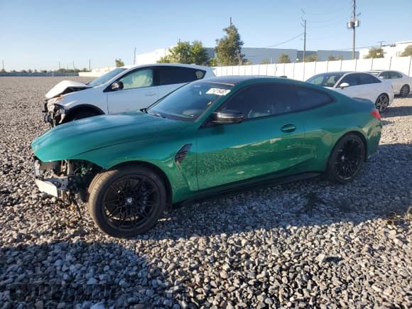 ✅ 2021 BMW M4 Competition • VIN: WBS33AZ00MCG84240 • Лот: 71015465. Опубликован ранее на Copart с пробегом 70 918 миль. Бесплатный доступ к архиву аукционных продаж из США и подробный отчёт об истории автомобиля на DreamBid. Изображение 1.