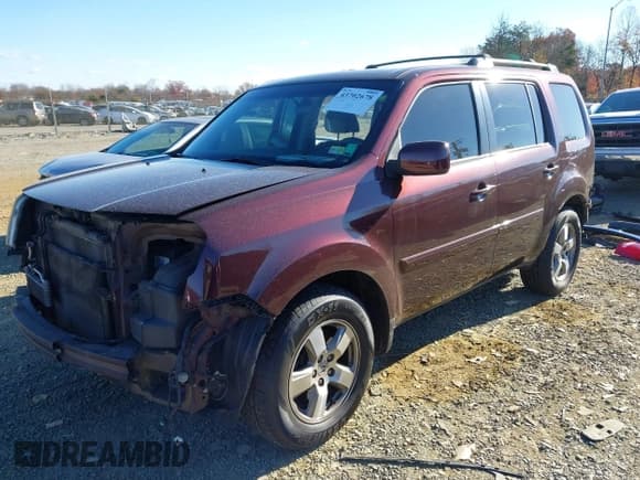✅ 2010 Honda Pilot EX • VIN: 5FNYF4H42AB035111 • Лот: 43702678. Опубликован ранее на IAAI с пробегом 245 702 миль. Бесплатный доступ к архиву аукционных продаж из США и подробный отчёт об истории автомобиля на DreamBid. Изображение 2.