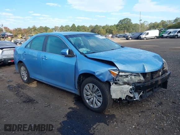 ✅ 2013 Toyota Camry LE • VIN: 4T4BF1FK0DR320120 • Lot: 43383626. Listed on IAAI with 185,084 mi. Free auction sales archive from the USA and detailed vehicle history report at DreamBid. Image 13.