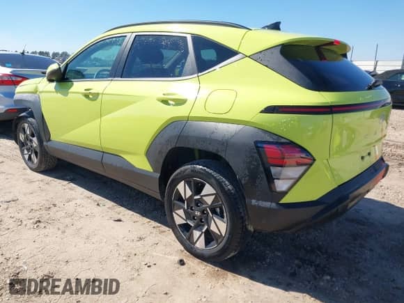 2024 Hyundai Kona SEL with VIN KM8HBCAB5RU158592, listed as a IAAI auction lot 41647759 with 21,324 mi miles and . Bid and sale history available at DreamBid. Image 3.
