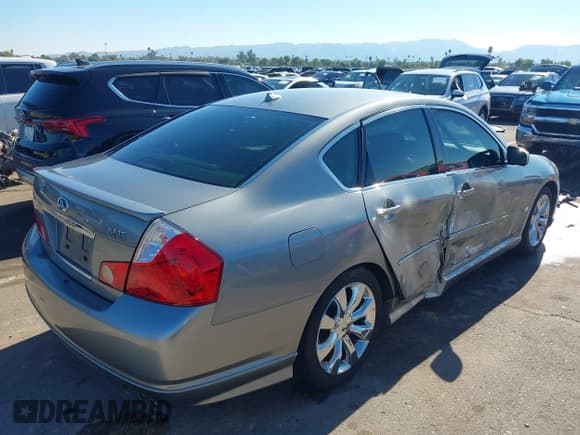 ✅ 2007 Infiniti M Sport • VIN: JNKBY01E17M401425 • Lot: 43799108. Listed on IAAI with 102,035 mi. Free auction sales archive from the USA and detailed vehicle history report at DreamBid. Image 4.