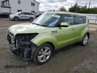 ✅ 2015 Kia Soul + • VIN: KNDJP3A56F7815198 • Lot: 90802955. Listed on Copart with 52,074 mi. Free auction sales archive from the USA and detailed vehicle history report at DreamBid. Image 1.