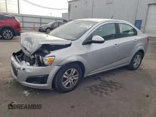 ✅ 2012 Chevrolet Sonic LS • VIN: 1G1JA5SH3C4199732 • Lot: 95539375. Listed on Copart with 98,740 mi. Free auction sales archive from the USA and detailed vehicle history report at DreamBid. Image 1.
