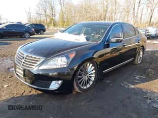 2014 Hyundai Equus Signature z VIN KMHGH4JH5EU076618, wystawiony jako IAAI lot #41282366 z przebiegiem 83 520 mil mil oraz . Historia ofert i sprzedaży dostępna na DreamBid. Obrazek 2.