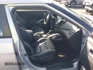 2016 Hyundai Veloster Turbo with VIN KMHTC6AE2GU263249, listed as a IAAI auction lot 43529629 with 73,489 mi miles and . Bid and sale history available at DreamBid. Image 5.