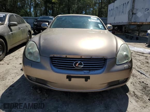 ✅ 2003 Lexus SC 430 • VIN: JTHFN48Y330036264 • Lot: 48908005. Listed on Copart with 160,377 mi. Free auction sales archive from the USA and detailed vehicle history report at DreamBid. Image 5.